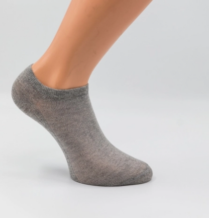 DAC Ankelstrømper i Bomuld (3-pak – Sort, Hvid & Grå)