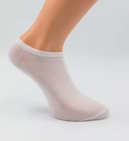 DAC Ankelstrømper i Bomuld (3-pak – Sort, Hvid & Grå)