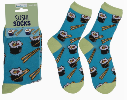 Sushi Socks – Sjove sokker med sushi­motiv 1 par