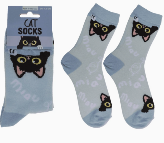 Cat Socks – Sjove sokker med kattemotiv